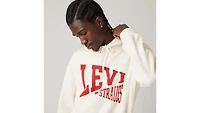 Relaxed Fit Graphic Hoodie Sweatshirt