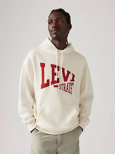 Relaxed Fit Graphic Hoodie Sweatshirt