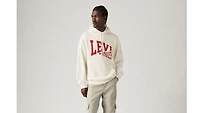 Relaxed Fit Graphic Hoodie Sweatshirt