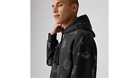 Western Embroidered Hoodie Sweatshirt