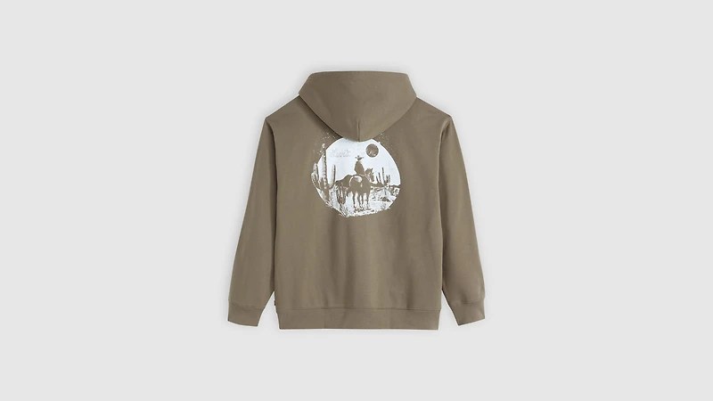 Relaxed Graphic Hoodie Sweatshirt