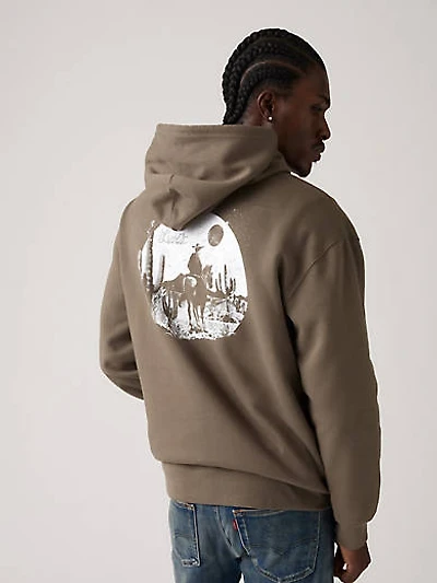 Relaxed Graphic Hoodie Sweatshirt
