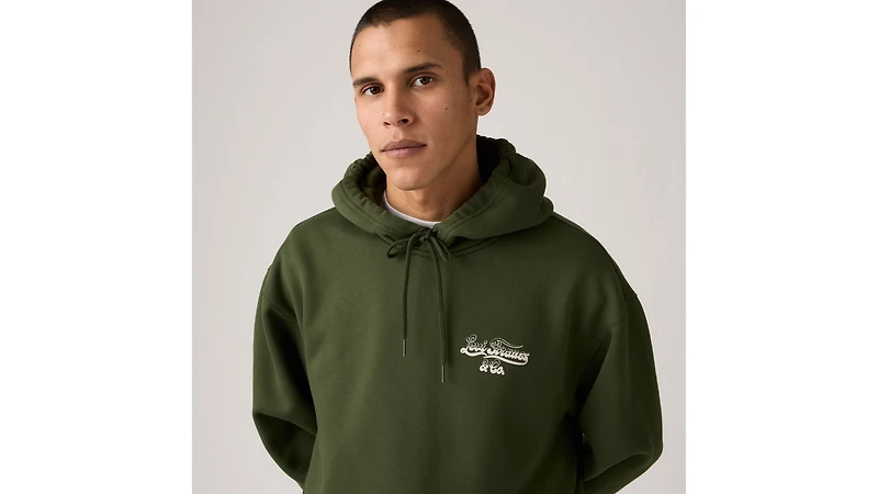 Relaxed Graphic Hoodie Sweatshirt