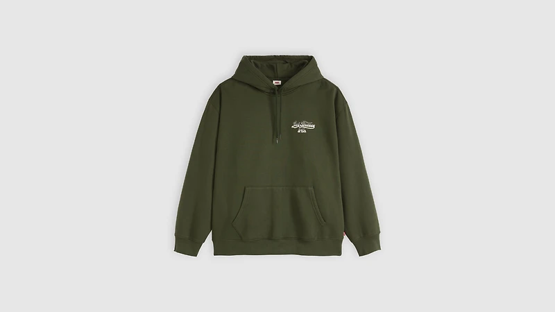 Relaxed Graphic Hoodie Sweatshirt