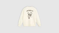 Relaxed Graphic Crewneck Sweatshirt