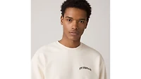 Relaxed Graphic Crewneck Sweatshirt