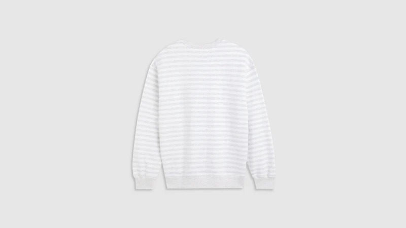 Relaxed Graphic Crewneck Sweatshirt