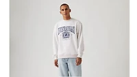 Relaxed Graphic Crewneck Sweatshirt