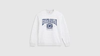 Relaxed Graphic Crewneck Sweatshirt