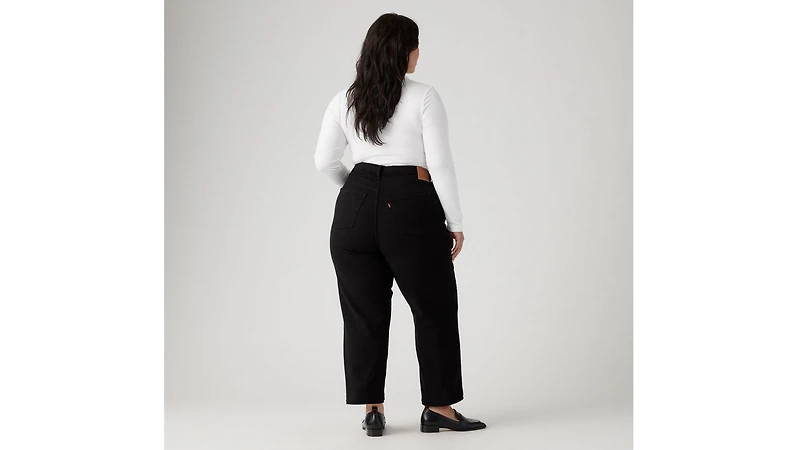 Ribcage Straight Ankle Women's Jeans (Plus Size