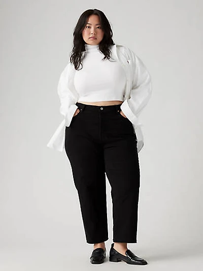 Ribcage Straight Ankle Women's Jeans (Plus Size
