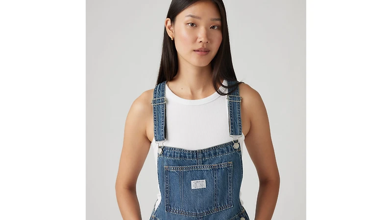 Vintage Women's Shortalls