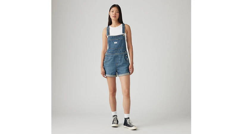 Vintage Women's Shortalls