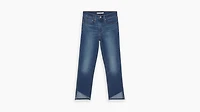 724 High Rise Slim Straight Cropped Women's Jeans