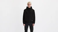 Soft Shell Hoodie Bomber Jacket