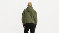Soft Shell Hoodie Bomber Jacket