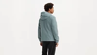 Hooded Rain Windbreaker Jacket