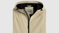 Soft Shell Hoodie Bomber Jacket