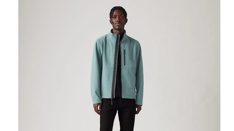 Soft Shell Stand Collar Jacket