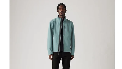 Soft Shell Stand Collar Jacket