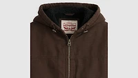 Sherpa Lined Hooded Jacket