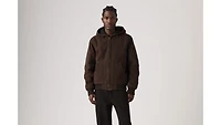 Sherpa Lined Hooded Jacket