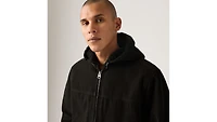Sherpa Lined Hooded Jacket