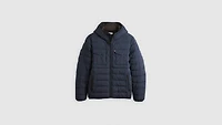 Hooded 2 Chest Pocket Puffer Jacket