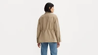 Stand Up Collar Military Jacket