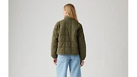 Box Quilted Cotton Jacket