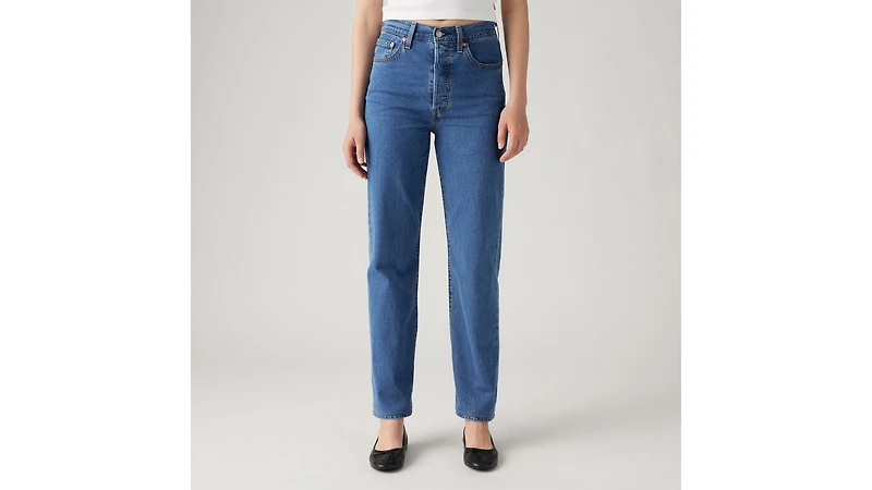 Ribcage Straight Ankle Performance Cool Women's Jeans