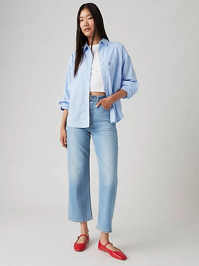 Ribcage Straight Ankle Lightweight Women's Jeans