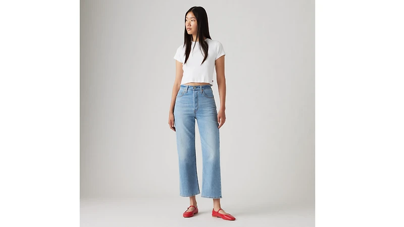 Ribcage Straight Ankle Lightweight Women's Jeans