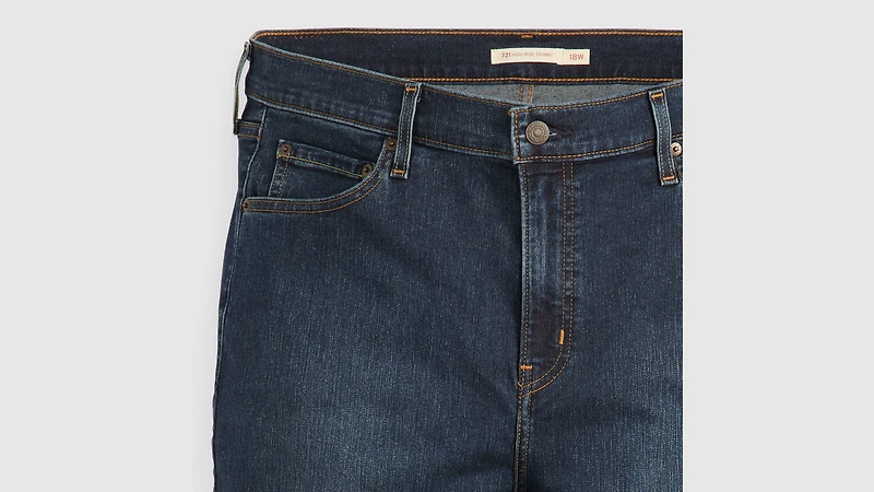 721 High Rise Skinny Women's Jeans (Plus Size