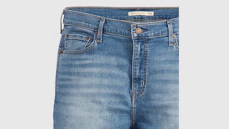 721 High Rise Skinny Women's Jeans (Plus Size)