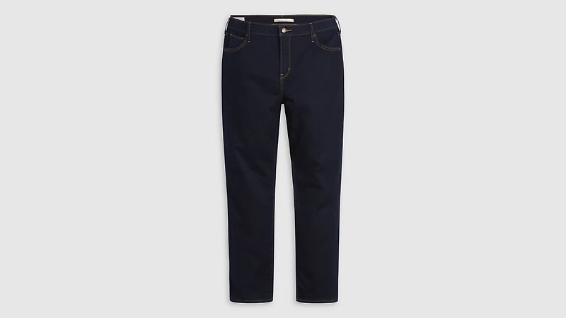 724 High Rise Slim Straight Fit Women's Jeans (Plus Size