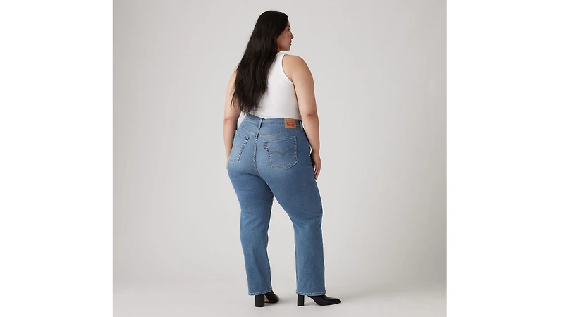 724 High Rise Straight Women's Jeans (Plus Size)