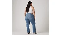 724 High Rise Straight Women's Jeans (Plus Size)