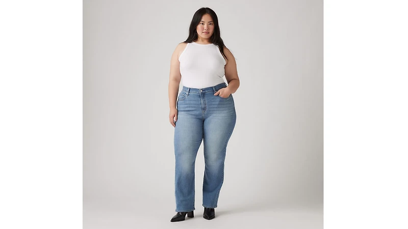 724 High Rise Straight Women's Jeans (Plus Size)