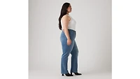 724 High Rise Straight Women's Jeans (Plus Size)