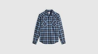 Classic Standard Fit Western Flannel Shirt