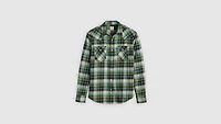 Classic Standard Fit Western Flannel Shirt