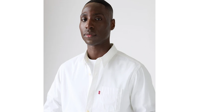 Sunset One Pocket Button-Up Shirt