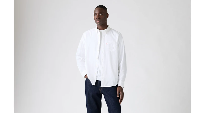 Sunset One Pocket Button-Up Shirt