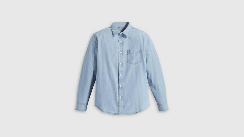 Sunset One Pocket Button-Up Shirt