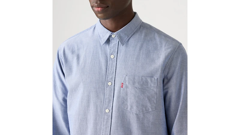 Classic One Pocket Standard Fit Oxford Shirt