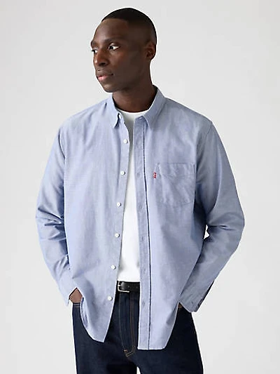 Classic One Pocket Standard Fit Oxford Shirt