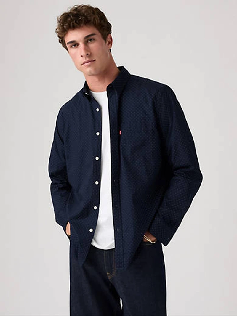 Standard Fit One Pocket Shirt