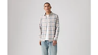 Classic One Pocket Standard Fit Flannel Shirt