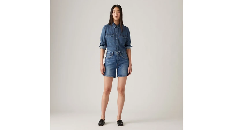 501® Mid Thigh Women's Shorts